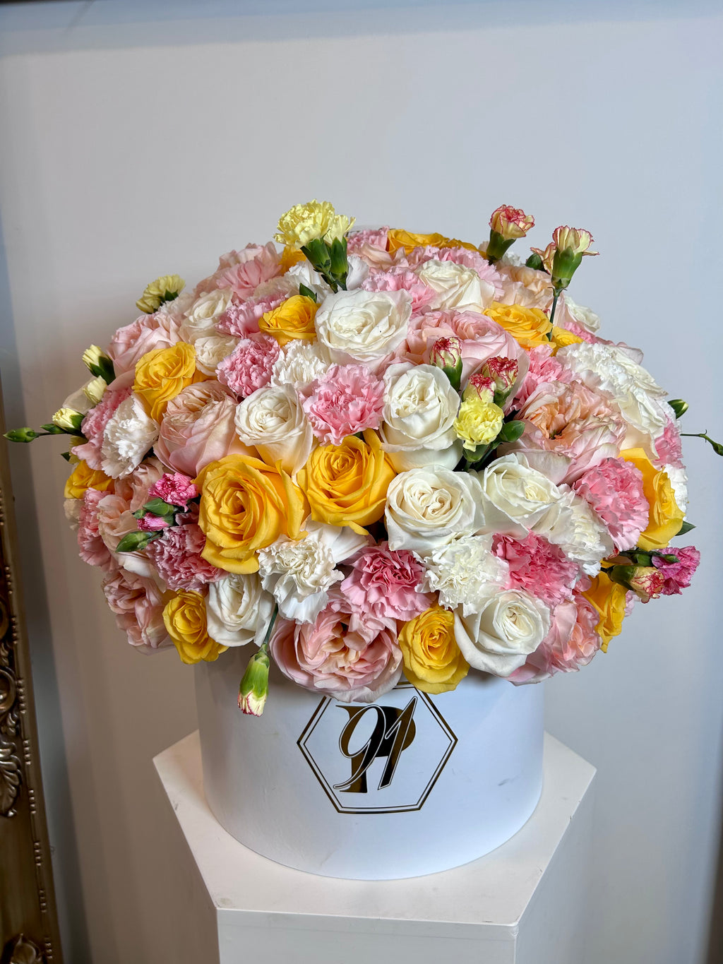 Garden Flower Lid Box