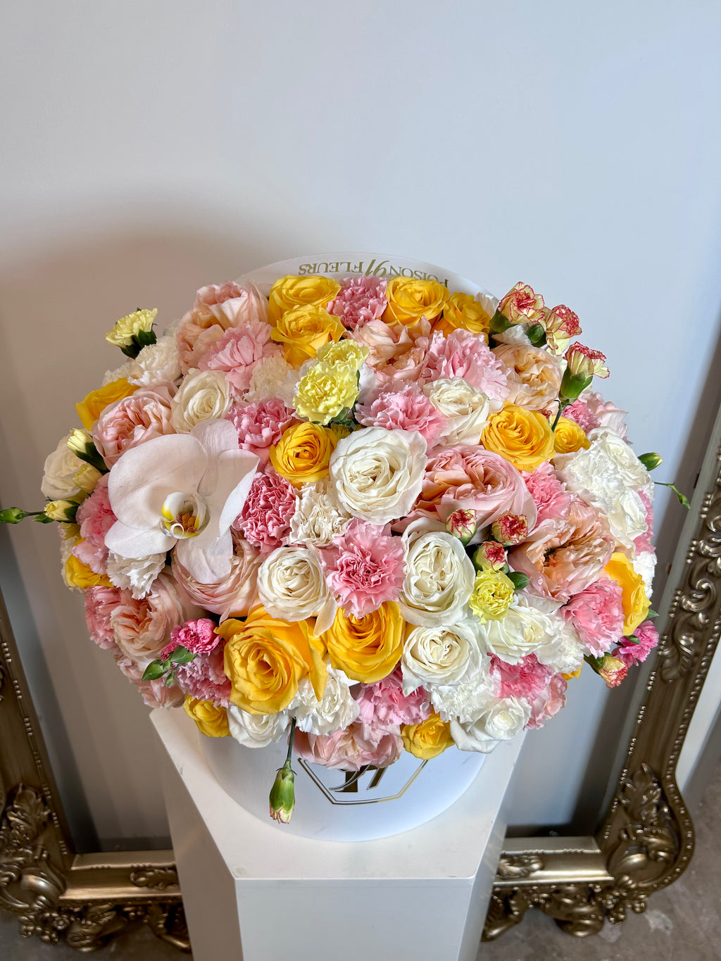 Garden Flower Lid Box