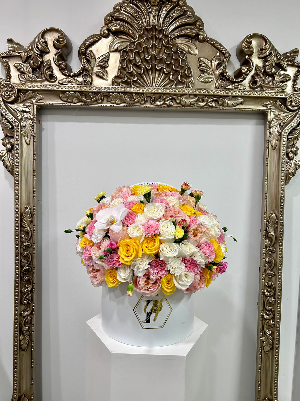 Garden Flower Lid Box