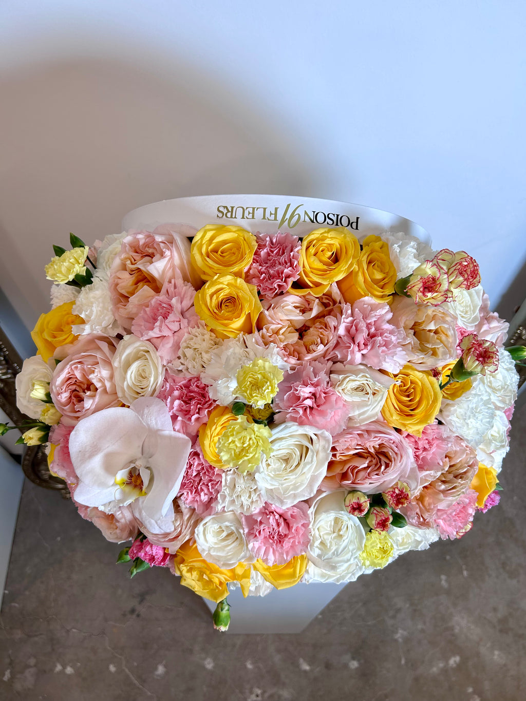 Garden Flower Lid Box