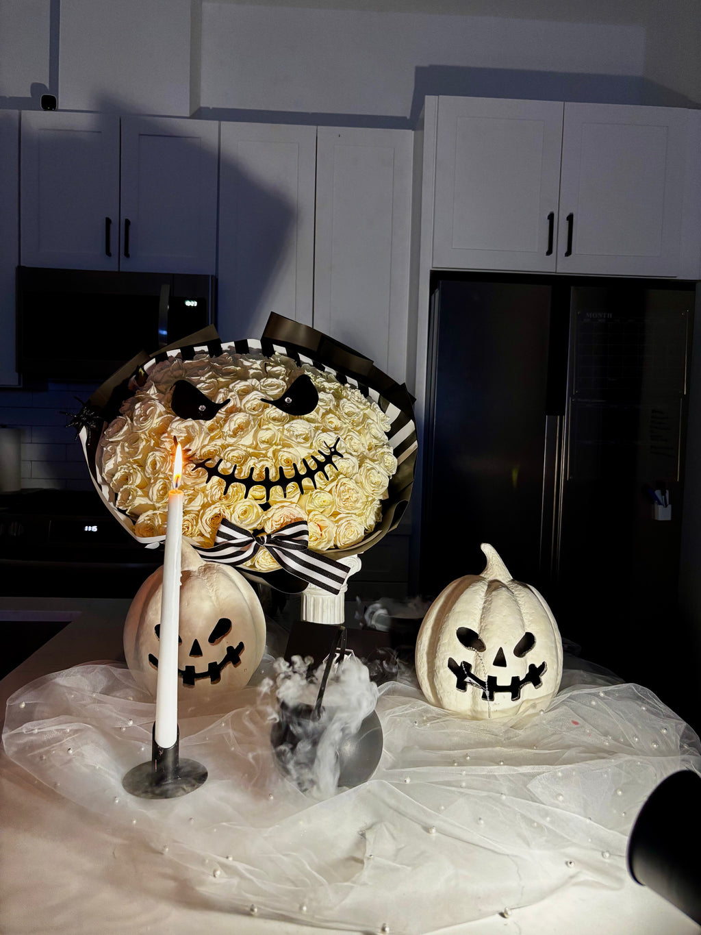 Jack Skellington Rose Bouquet