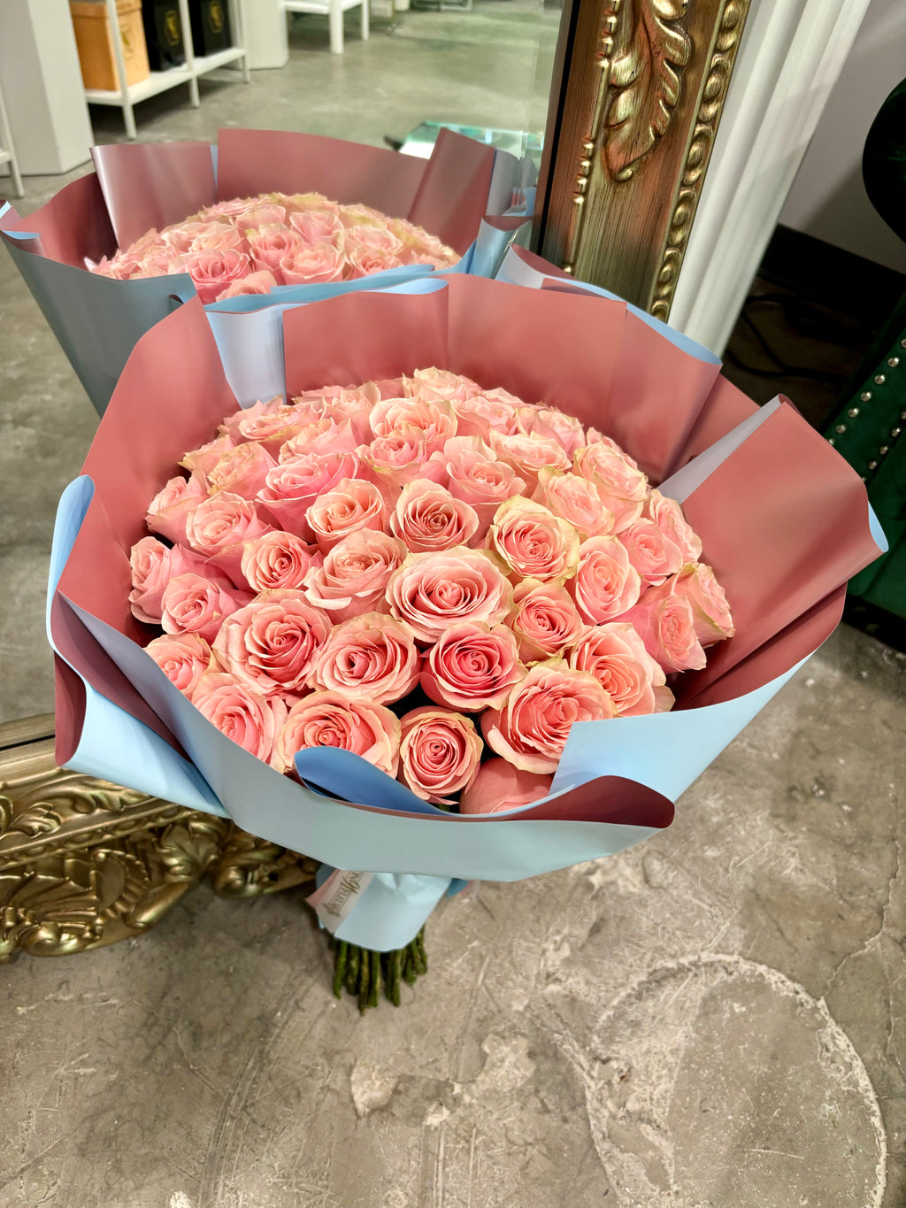 Pink Rose Bouquet