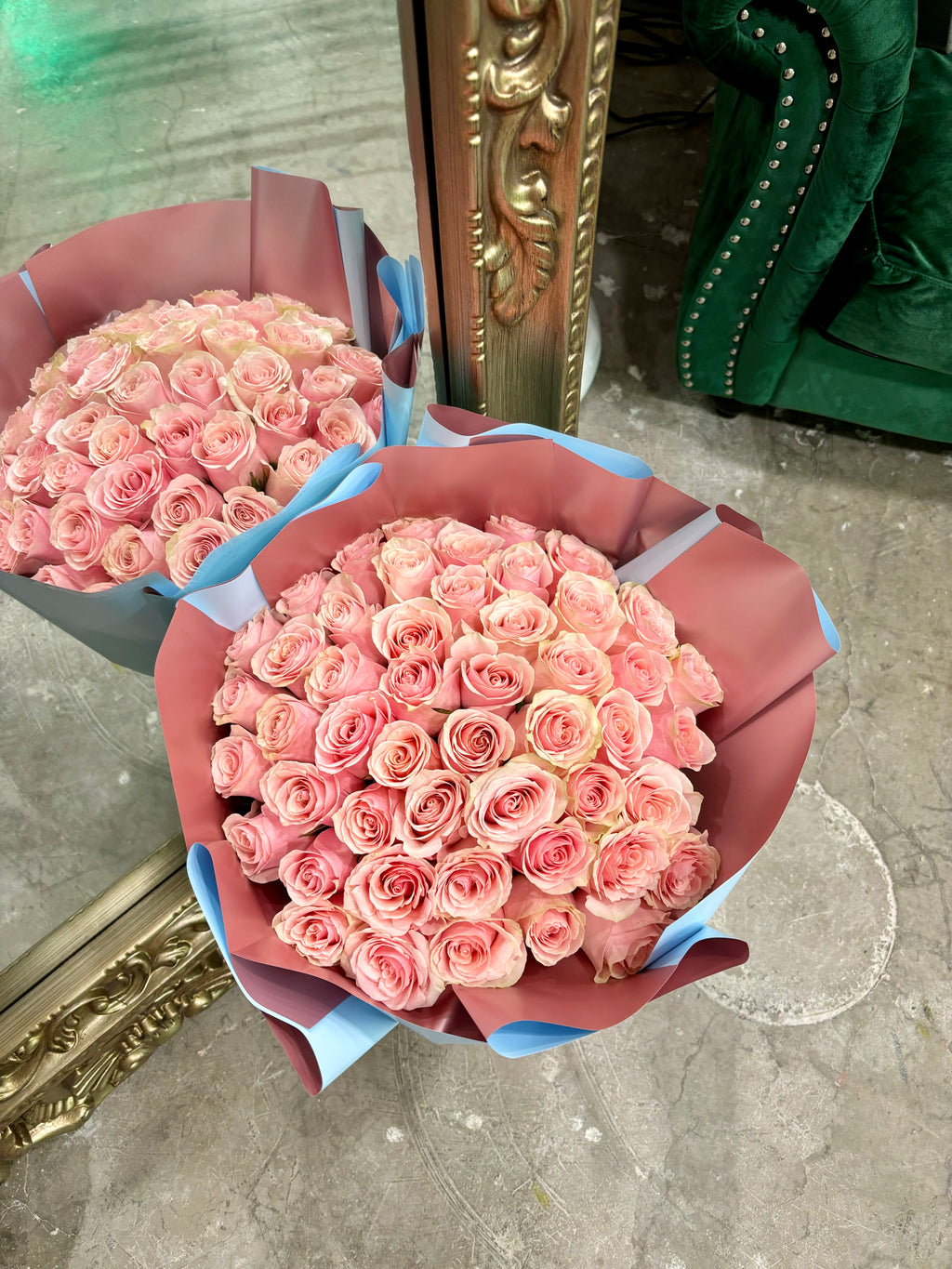 Pink Rose Bouquet