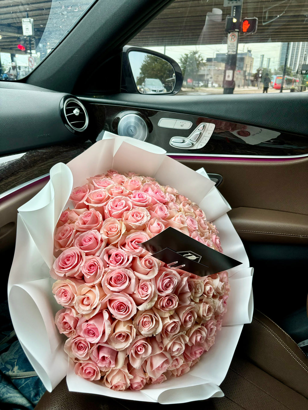 Pink Rose Bouquet