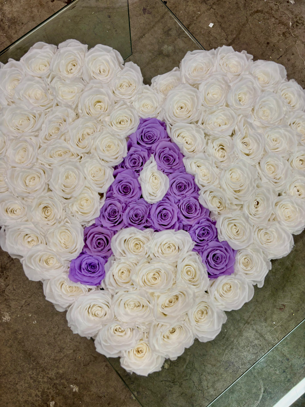 Forever Heart Rose Box