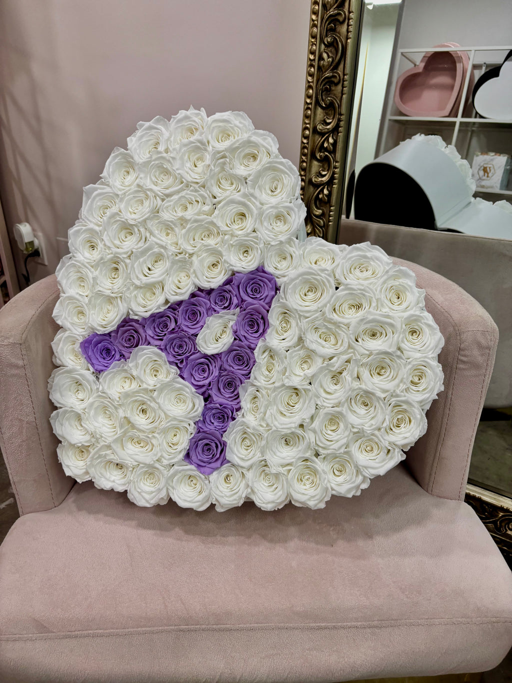 Forever Heart Rose Box