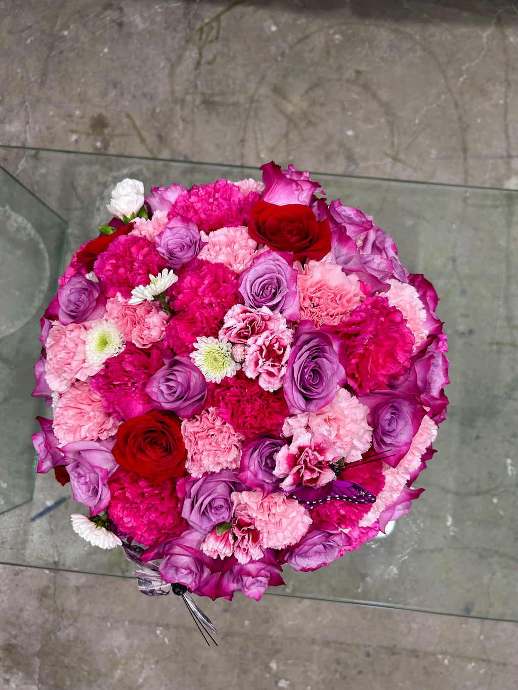 Garden Flower Lid Box
